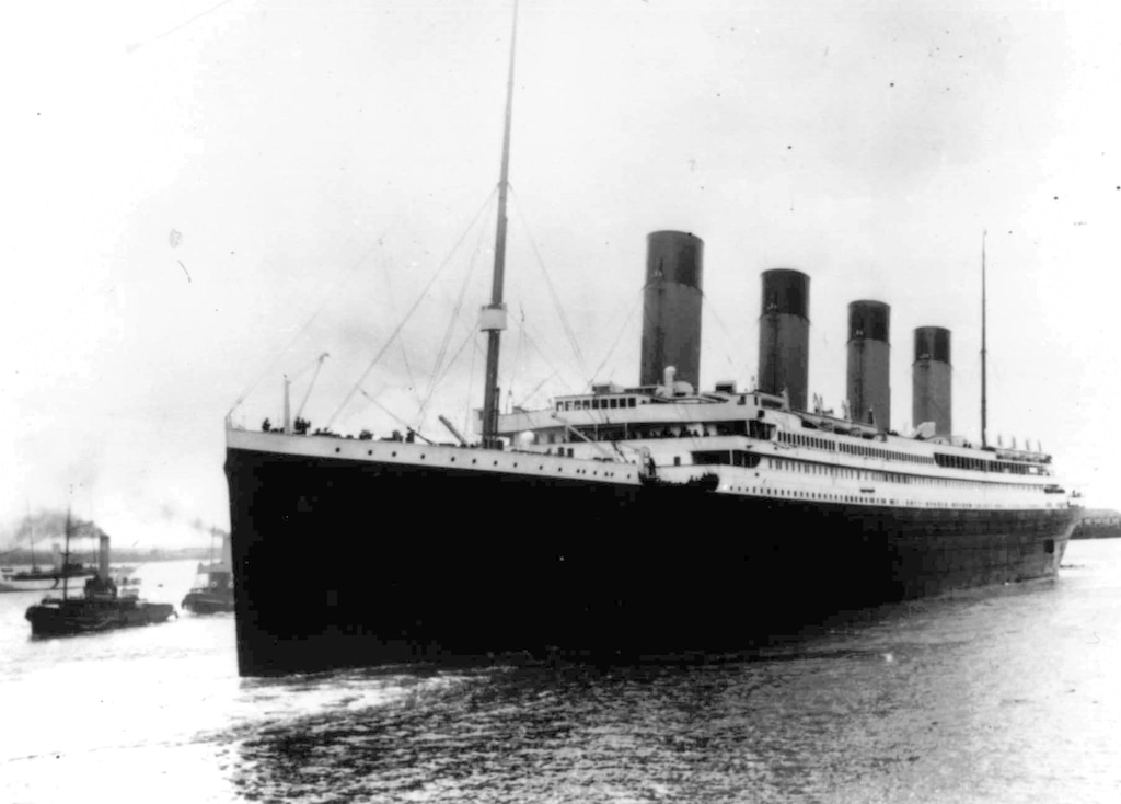 (AP Photo/File)

In this April 10, 1912, photo the Titanic leaves Southampton, England on her maiden voyage.