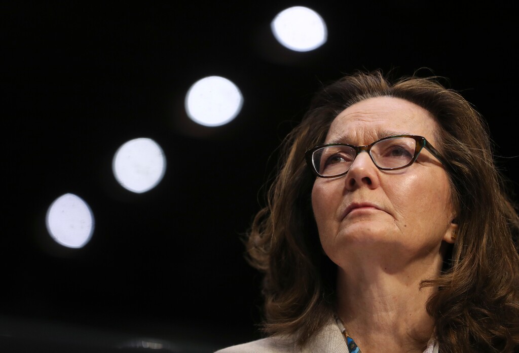 (Pablo Martinez Monsivais | The Associated Press) CIA nominee Gina Haspel testifies during a confirmation hearing of the Senate Intelligence Committee, on Capitol Hill, Wednesday, May 9, 2018 in Washington.