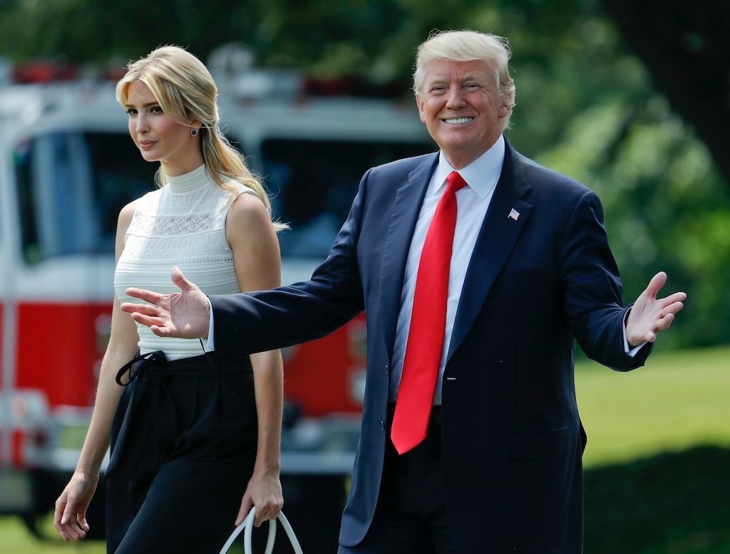 (Pablo Martinez Monsivais | AP file)
In this June 13, 2017, photo, Ivanka Trump joins her father, President Donald Trump, as they walk across the South Lawn of the White House in Washington. New York's attorney general has sent a subpoena to the Trump Organization for records related to consulting fees paid to Ivanka Trump as part of a broad civil investigation into the president's business dealings, a law enforcement official said Thursday, Nov. 19, 2020.