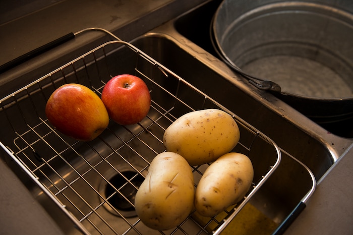 (Leah Hogsten  |  The Salt Lake Tribune) The one-room frontier house was dilapidated and boarded up and had sat vacant for 50 years, when Dawn House purchased the 1886 home in Torrey three years ago.