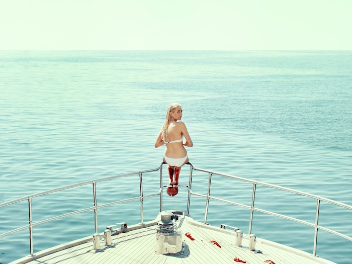 (Jonas Lodahl  |  courtesy Sundance Institute) Victoria Carmen Sonne plays a drug lord's trophy girlfriend in Isabella Ekif's "Holiday," which will screen in the World Cinema Dramatic competition of the 2018 Sundance Film Festival.