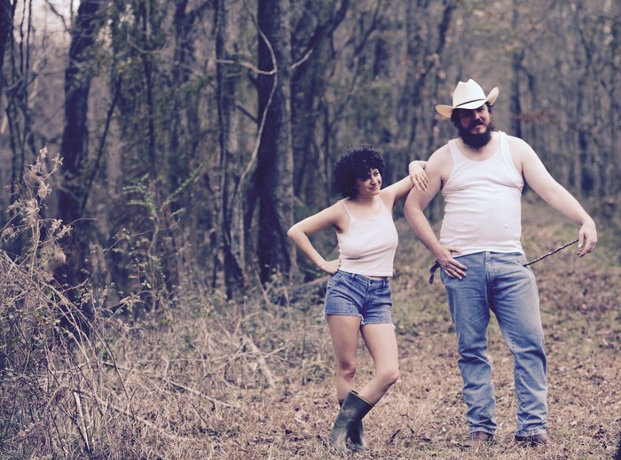 (Bonnie Marquette  |  courtesy Sundance Institute) Benjamin Dickey (right) plays Texas Outlaw songwriter Blaze Foley, and Alia Shawkat plays his lady love, Sybil Rosen, in Ethan Hawke's "Blaze," which will screen in the U.S. Dramatic competition of the 2018 Sundance Film Festival.