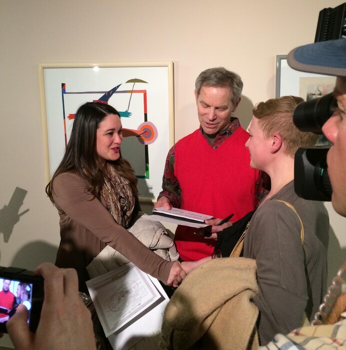 (Courtesy of Kelly Favero) After a federal judge struck down the Utah law banning same-sex marriage on Dec. 20, 2013, Marina and Elenor Gomberg were among the many couples who quickly got hitched. They loved it, but wished their outfits didn't inadvertently match.
