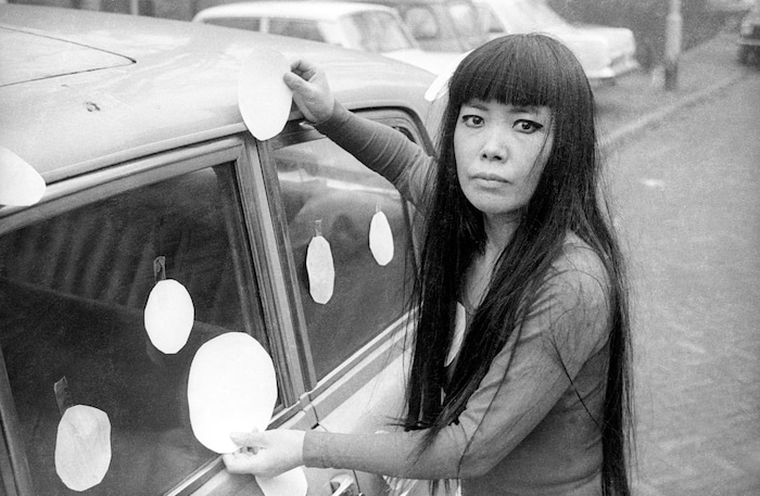 (Harrie Verstappen  |  courtesy Sundance Institute) Japanese pop artist Yayoi Kusama, famed for her use of polka dots, is profiled in Heather Lenz' "Kusama - Infinity," which will screen in the U.S. Documentary competition of the 2018 Sundance Film Festival.