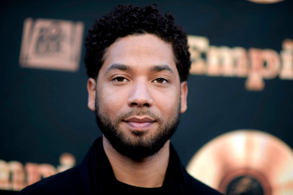 (Richard Shotwell/Invision/AP, File) In this May 20, 2016 file photo, actor and singer Jussie Smollett attends the "Empire" FYC Event in Los Angeles. Chicago police say they're interviewing two "persons of interest" who surveillance photos show were in the downtown area where Smollett says he was attacked last month. A police spokesman said Thursday the two men aren't considered suspects but may have been in the area at the time Smollett says he was attacked. Smollett says two masked men shouted racial and homophobic slurs before beating him and putting a rope around his neck on Jan. 29.