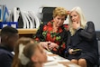 (Bethany Baker | The Salt Lake Tribune) American Preparatory Academy CEO Carolyn Sharette, right, speaks to U.S. Secretary of Education Linda McMahon as they observe a third grade classroom during McMahon's visit to American Preparatory Academy in West Valley City on Tuesday, Oct. 20, 2026.