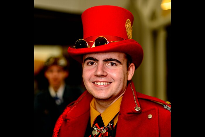 (Trent Nelson | The Salt Lake Tribune)  Faces of cosplayers and normals as the crowds stream into Salt Lake Comic Con, Thursday September 21, 2017.