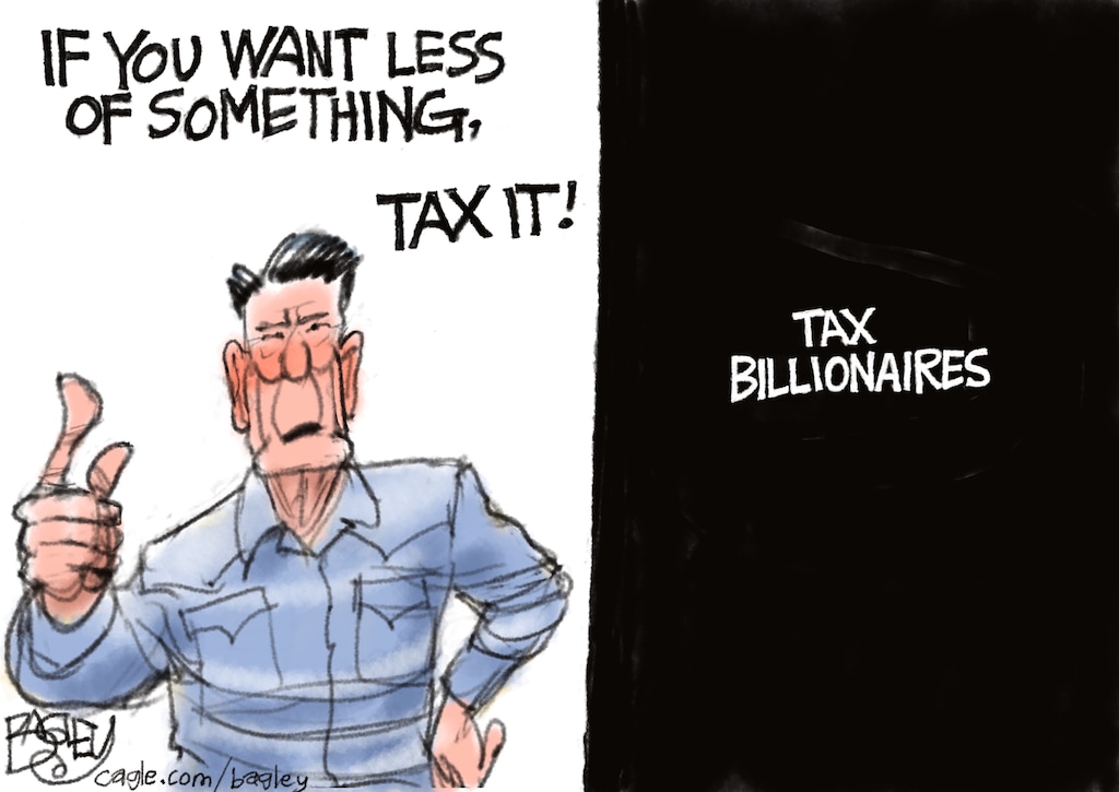 Pat Bagley | Reagan's Legacy