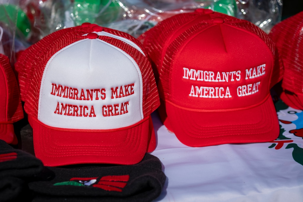(Rick Egan | The Salt Lake Tribune)  Protesters gather at Washington Square for a pro-immigrant protest, before marching to the Capitol, on Saturday, March 1, 2025.