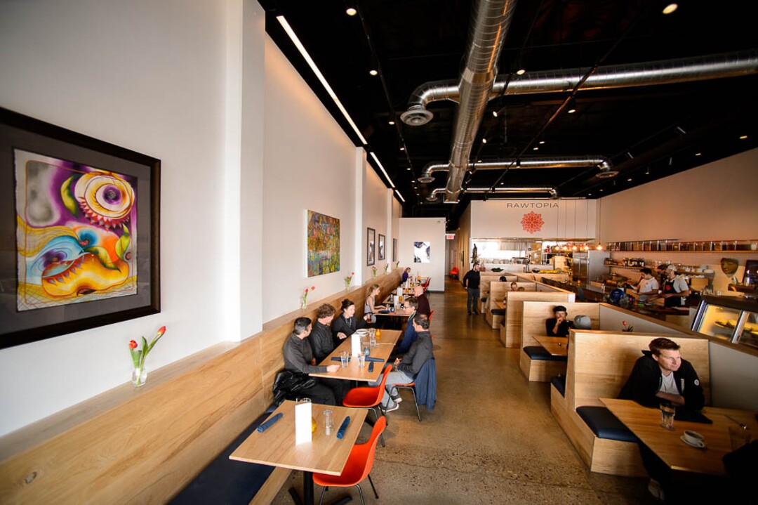 (Trent Nelson | The Salt Lake Tribune)
Rawtopia Living Cuisine, a raw, vegetarian restaurant, recently moved to Millcreek.