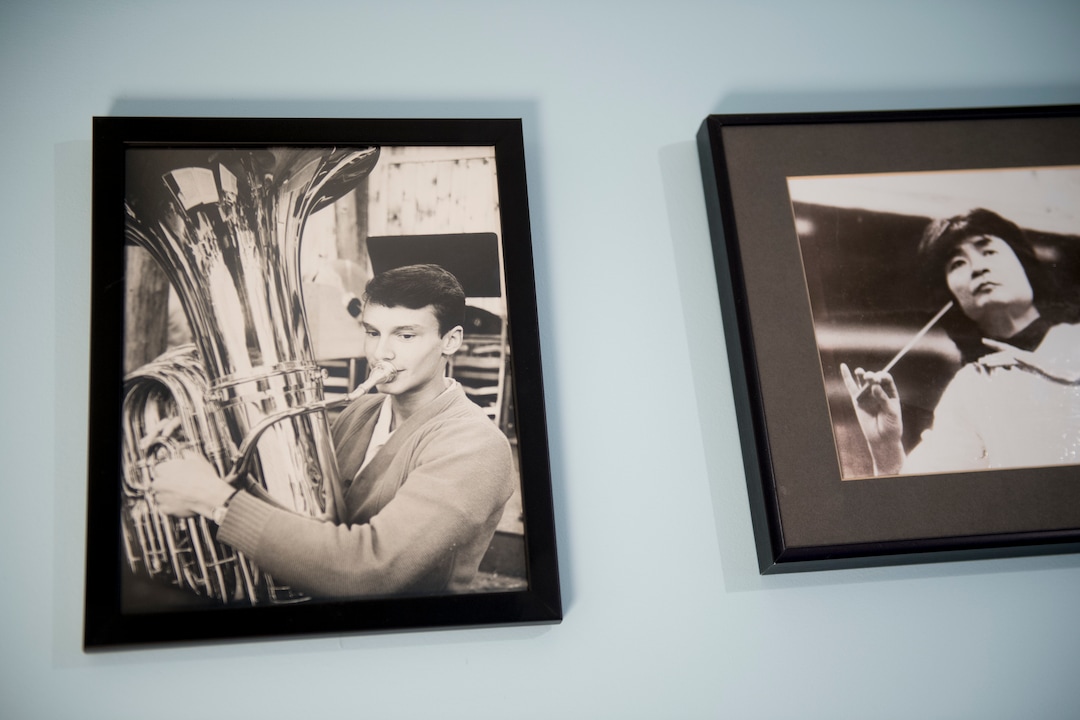 (Jeremy Harmon  | The Salt Lake Tribune) Gary Ofenloch is seen at age 17 after he got his first professional job with the Chicago Symphony Orchestra. He is retiring after 36 years as the principal tuba player for the Utah Symphony. He is the longest tenured brass player in the symphony's history.