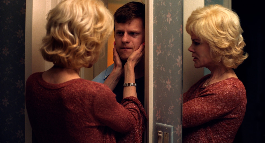 (Focus Features | The Associated Press) This image released by Focus Features shows Nicole Kidman, left, and Lucas Hedges in a scene from "Boy Erased." Activists urging more states to ban gay conversion therapy for minors are expecting major gains in 2019, thanks to midterm election results and the buzz generated by well-reviewed films "The Miseducation of Cameron Post" and "Boy Erased."