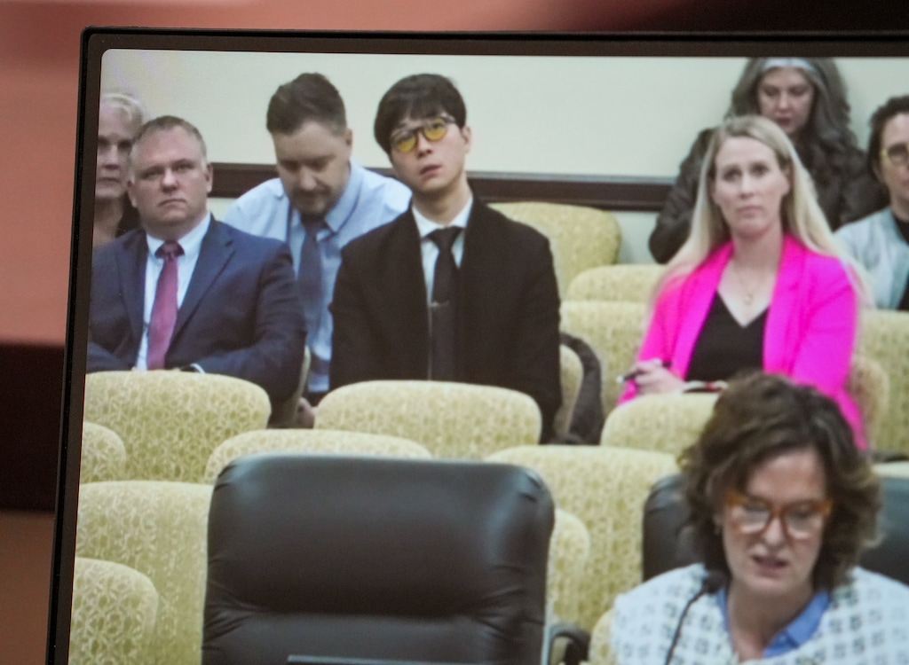 (Chris Samuels | The Salt Lake Tribune) Former West High School principal Jared Wright, back left, observes Salt Lake City School District Superintendent Elizabeth Grant testify during a meeting of the Rules Review and General Oversight Committee at the Capitol in Salt Lake City, Thursday, Oct. 16, 2025.