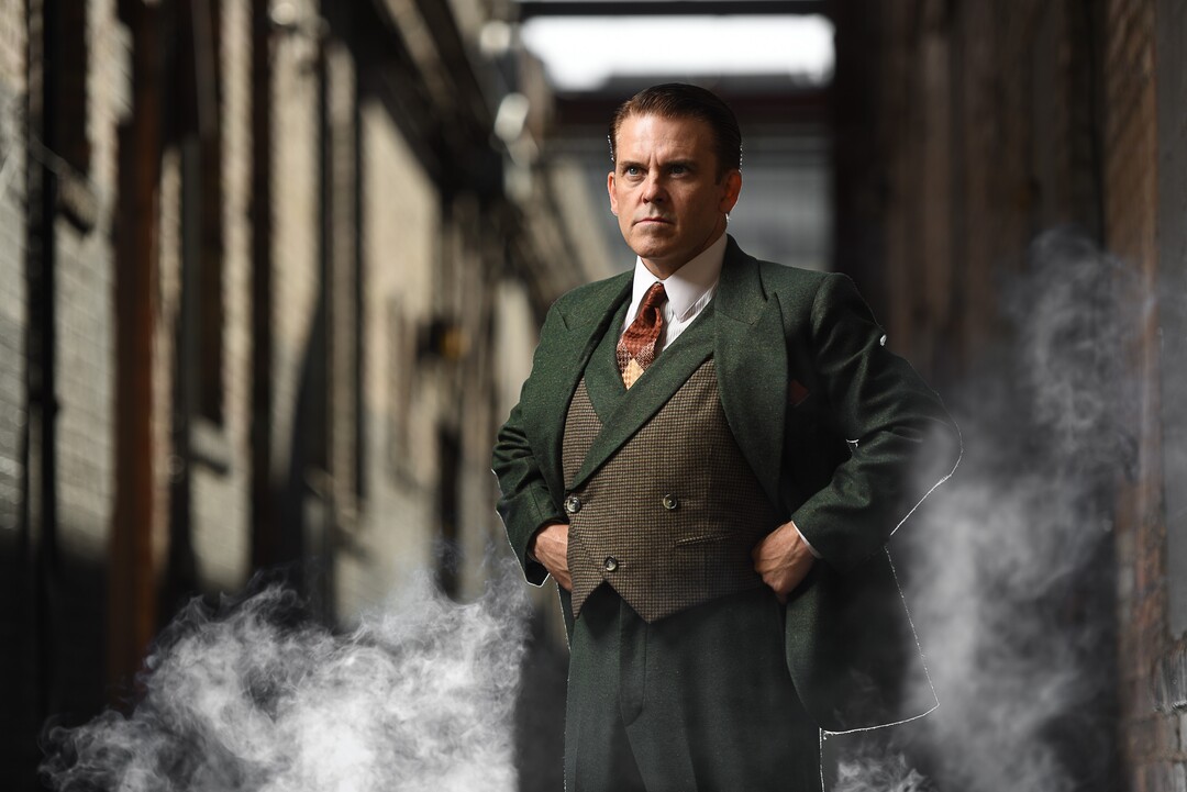(Francisco Kjolseth | The Salt Lake Tribune)  Robert Creighton, an actor who is the writer, composer and star of "Cagney: The Musical," opening Sept. 20 at the Pioneer Theatre, where it is being groomed for a possible run on Broadway.