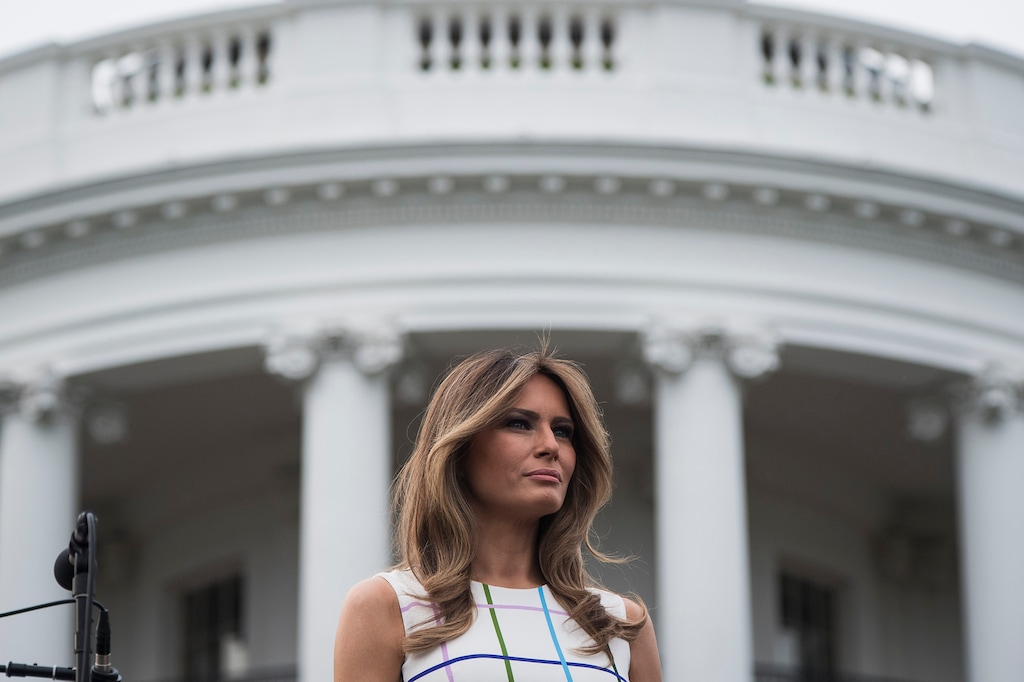 (Jabin Botsford | The Washington Post) According to several White House staff members, first lady Melania Trump has erected a de facto wall between the East Wing, where she is renovating her office and enjoying growing popularity, and the West Wing, where her husband works.