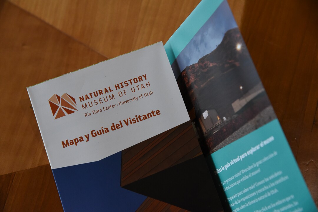 (Francisco Kjolseth  |  The Salt Lake Tribune)  Spanish visitor guides are available at The Natural History Museum of Utah. The museum recently received $1,175,721 in funding from the Salt Lake County Zoo, Arts and Park program. The Tier I arts organization, the name for the county's large arts programs, is one of many working to appeal to a diverse audience as the state's population grows and changes. The Natural History Museum has translated its brochures into Spanish and visits every fourth grade class on the west side in an effort to increase accessibility and grow its visitorship.