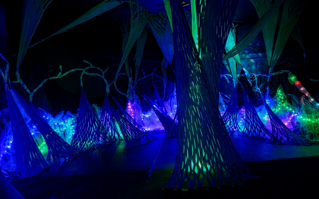 (Leah Hogsten  |  The Salt Lake Tribune) Dreamscapes, the interactive walk-through art exhibition in The Gateway, Tuesday, June 16, 2020. Dreamscapes is reopening June 4, with new exhibits and an added focus on safety during the coronavirus pandemic. 