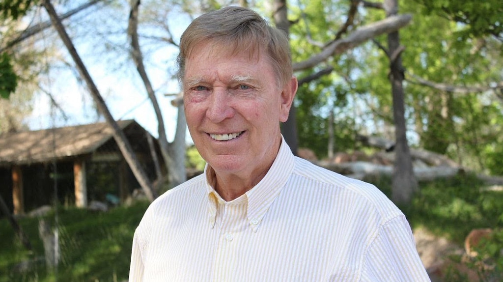(Photo courtesy of Hogle Zoo) Longtime zoo chairman James E. "Jim" Hogle has died at the age of 83.