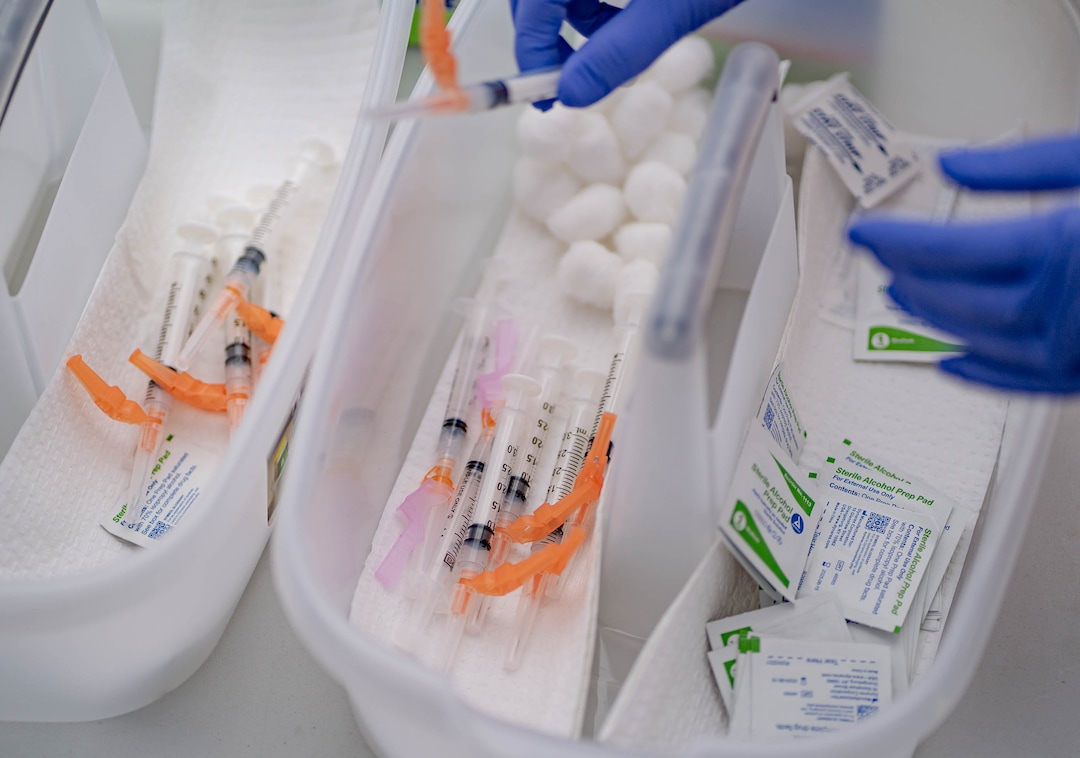 (Francisco Kjolseth | The Salt Lake Tribune) The Salt Lake County Health Department in collaboration with Clinica de Salud EZ offer COVID-19 vaccination clinic to the Hispanic community at 339 East 3900 South in Salt Lake City, on Saturday, April 24, 2021.