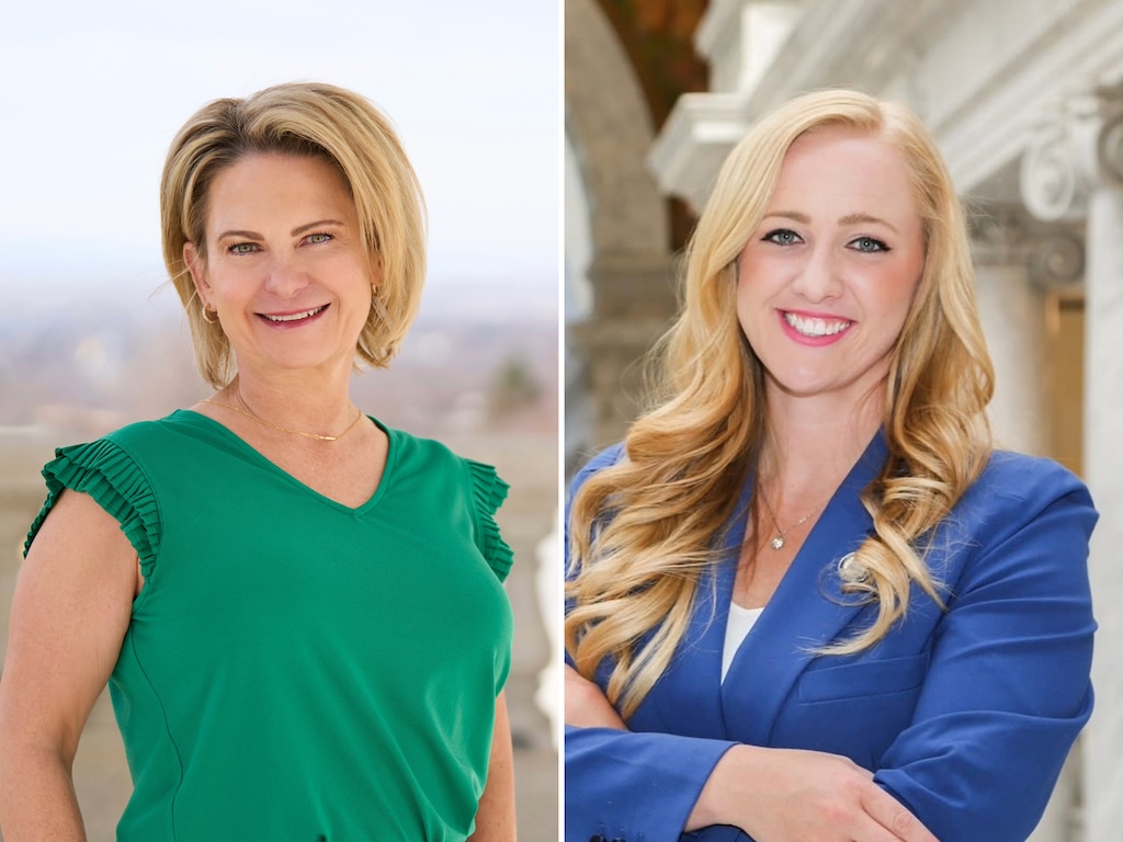 (Campaign photos) Lillian Bowles, left, and Candice Pierucci, candidates for the 2026 House District 49 election.