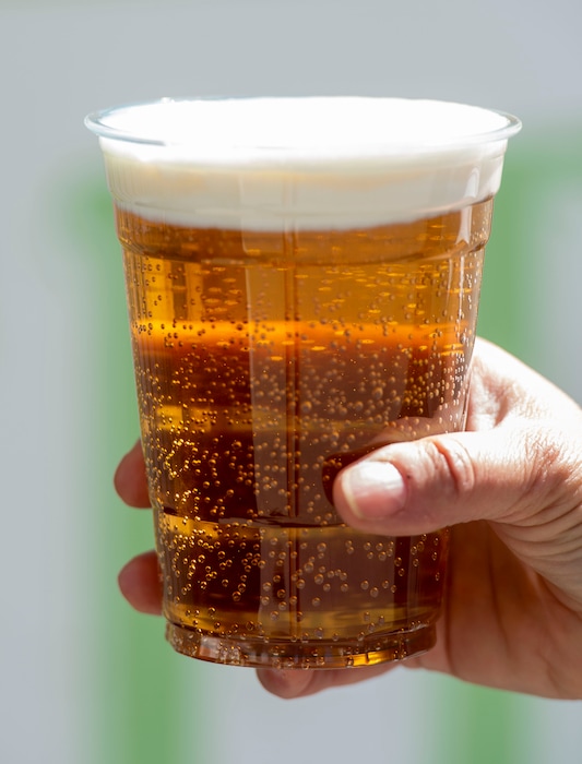 (Rick Egan  |  The Salt Lake Tribune) Harry Potter fans in Utah can celebrate a new mobile food truck, "Buttereer and Nachos," that serves butterbeer, a butterscotch-flavored treat.
