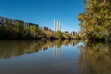 (Trent Nelson | The Salt Lake Tribune) The Jordan River in the Power District in Salt Lake City on Monday, Oct. 21, 2024.