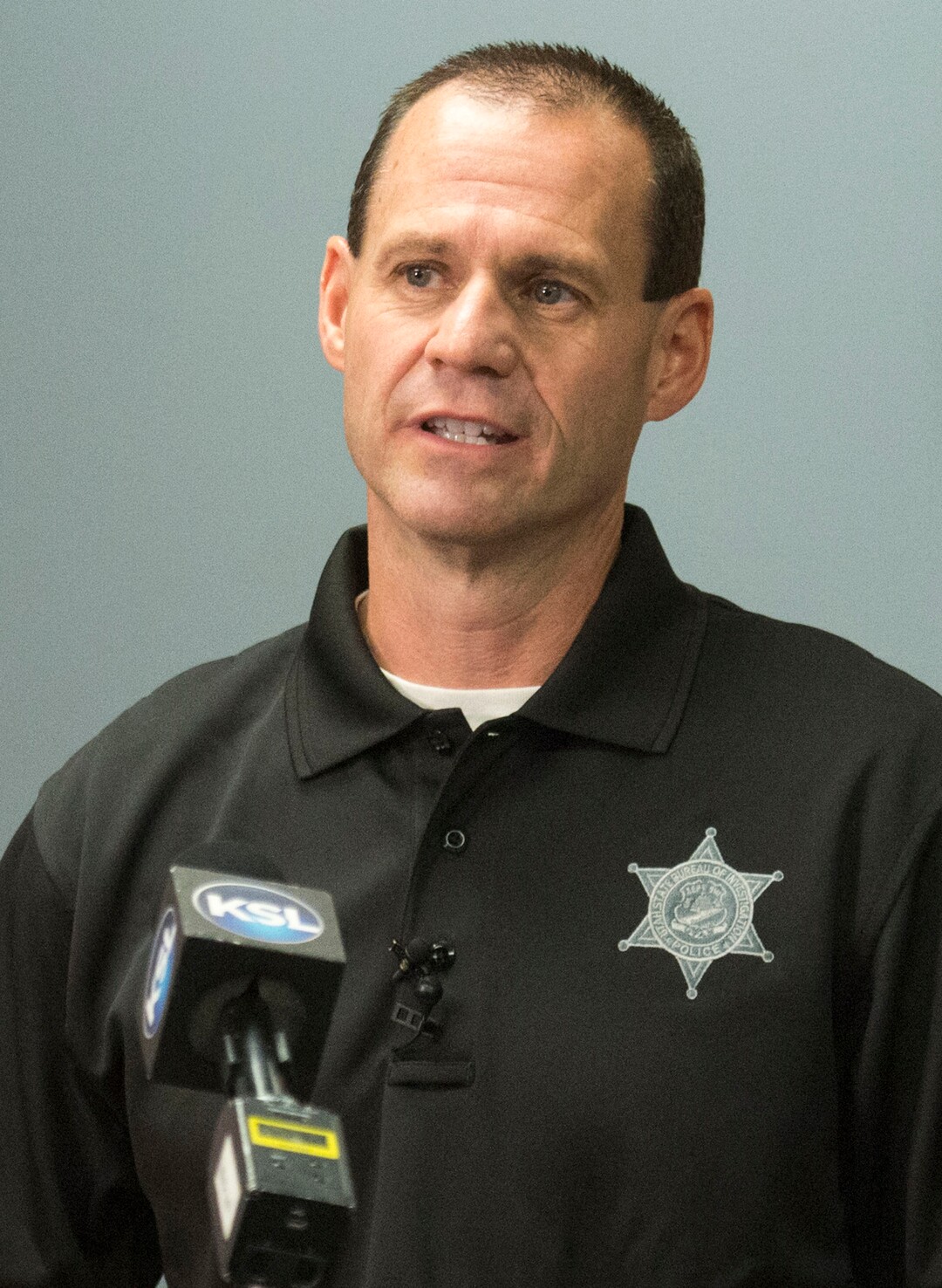 (Rick Egan  |  The Salt Lake Tribune)   Agent Brian Davis, from the Department of Public Safety, asks for the public’s help identifying a murder victim in a cold case homicide from April 1998, during a news conference, Tuesday, Oct. 2, 2018.