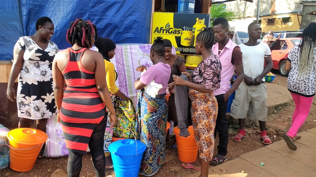 Courtesy | LDS Church With the help of LDS Charities (the Mormon church’s humanitarian arm), local Mormons in Sierra Leone and community leaders have delivered mattresses, food, water and other life-sustaining supplies to 105 families. Almost all of these families are not Mormon.