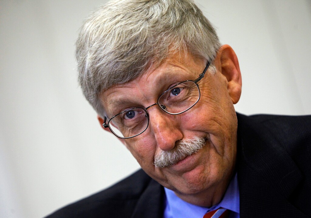 (J. Scott Applewhite | AP file) Dr. Francis Collins, director of the National Institutes of Health, at NIH headquarters in Bethesda, Md. The Trump administration is ending the medical research by government scientists using human fetal tissue. Officials said Wednesday government-funded research by universities will be allowed to continue, subject to additional scrutiny.
