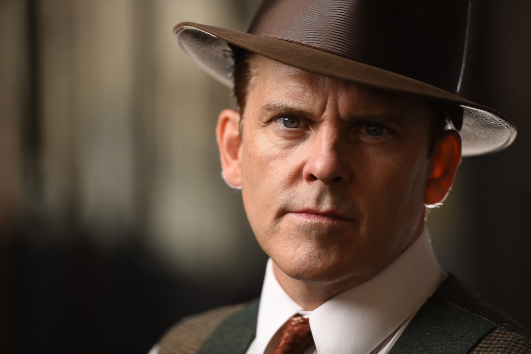 (Francisco Kjolseth | The Salt Lake Tribune)  Robert Creighton, an actor who is the writer, composer and star of "Cagney: The Musical," opening Sept. 20 at the Pioneer Theatre, where it is being groomed for a possible run on Broadway.