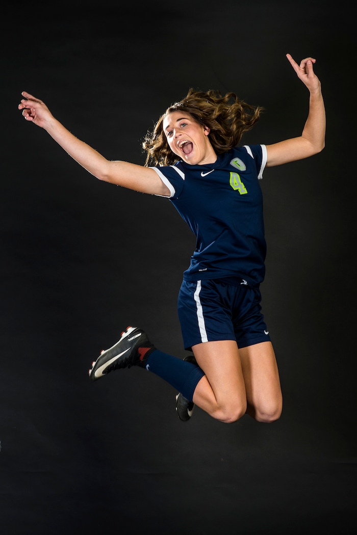 (Chris Detrick  |  The Salt Lake Tribune) Syracuse's Kelsey Steed poses for a portrait Wednesday, December 13, 2017.  