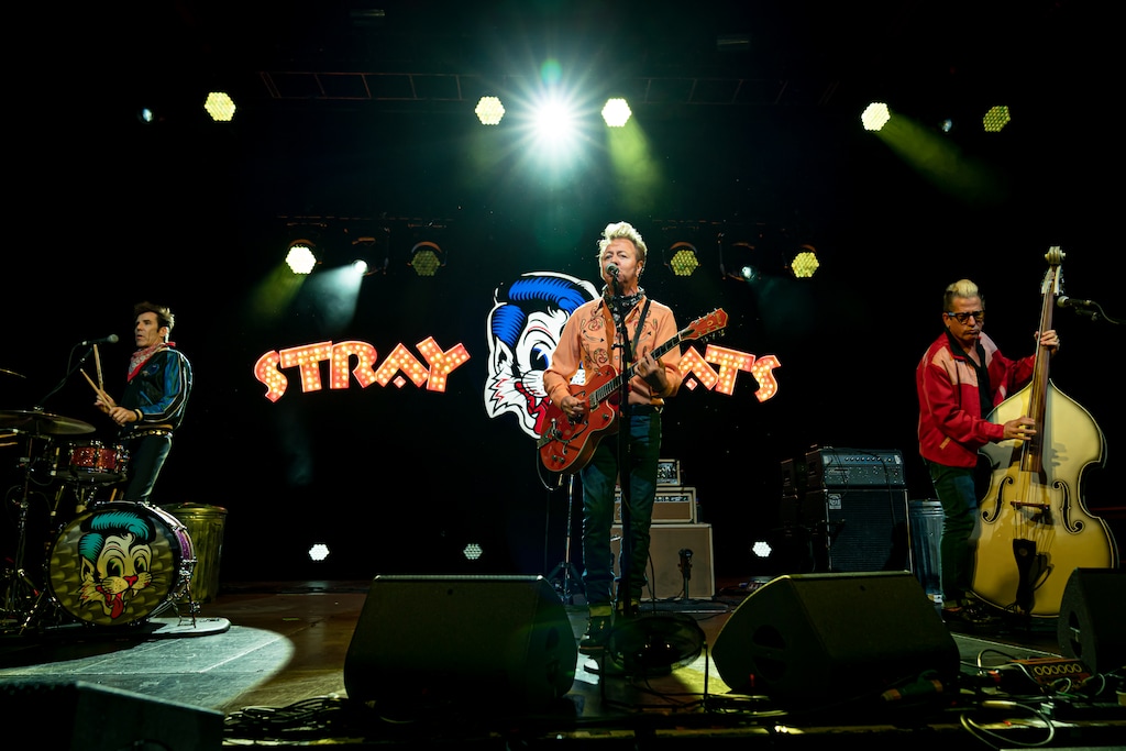 (Red Butte Garden) Retro-rock band Stray Cats is scheduled to perform at Salt Lake City's Red Butte Garden on Monday, August 5, 2024.