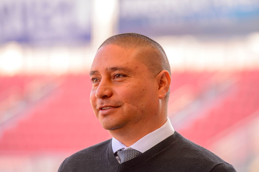 (Trent Nelson  |  The Salt Lake Tribune)New Real Salt Lake coach Freddy Juarez at Rio Tinto Stadium in Sandy on Tuesday Dec. 3, 2019.