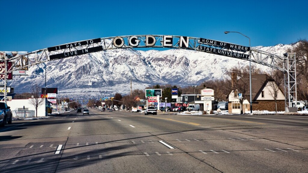 (Biran Albers | KUER) Because of the defense industry's shift to software-related work, Ogden has seen growth in tech jobs.