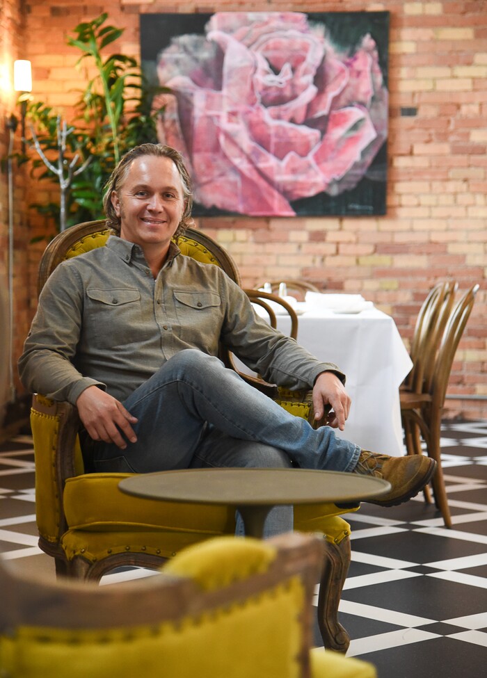 (Francisco Kjolseth  |  The Salt Lake Tribune)  Caffe Molise chef and owner Fred Moesinger, has a new location inside the old (but completely updated) Eagle Building on the southwest corner of 400 South and West Temple.