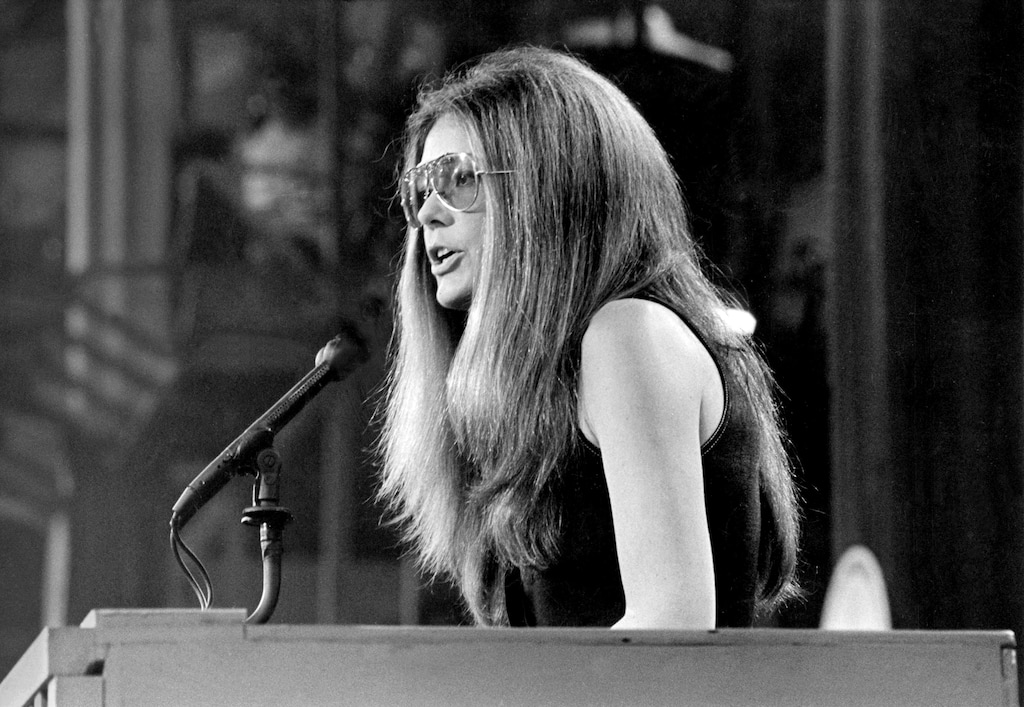(The New York Times) Gloria Steinem speaks at the Democratic National Convention in Miami Beach, Fla., in July 1972. Steinem, the feminist crusader who, in galvanizing the modern womenÕs movement, helped millions of women develop a sense of self-worth and gain a measure of equality at home, at work and in society at large, died on Wednesday, Sept. 2, 2026, at her home in New York City. She was 92.