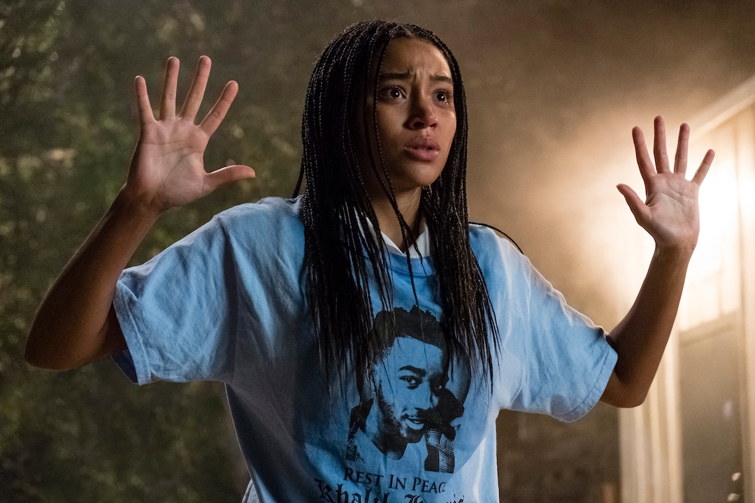 (Erika Doss  |  courtesy 20th Century Fox) Amandla Stenberg plays Starr, caught in the middle of two worlds — one black, one white — in the drama "The Hate U Give."
