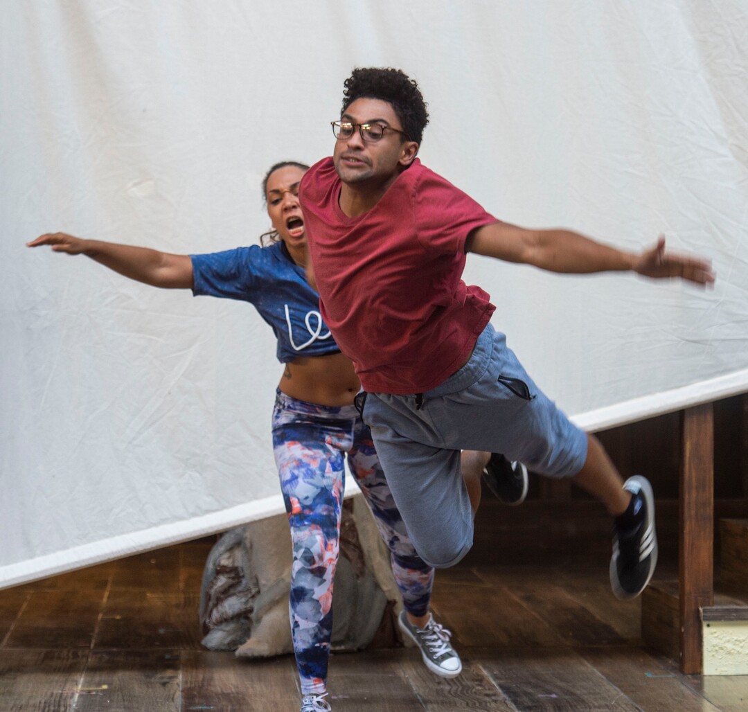 (Rick Egan  |  The Salt Lake Tribune)   Actors rehearse for Twelfth Night, at the Shakespeare Festival in Cedar City, Wednesday, June 19, 2019.