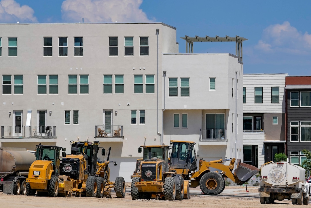 (Francisco Kjolseth | The Salt Lake Tribune) New development is pictured around The Ballpark at American First Square in South Jordan on Tuesday, July 21, 2026.