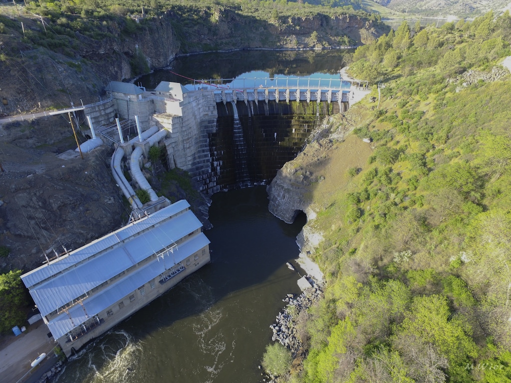 (Michael Weir | CalTrout

Copco No. 1 Unit. One of four dams slated for removal on the Klamath River.