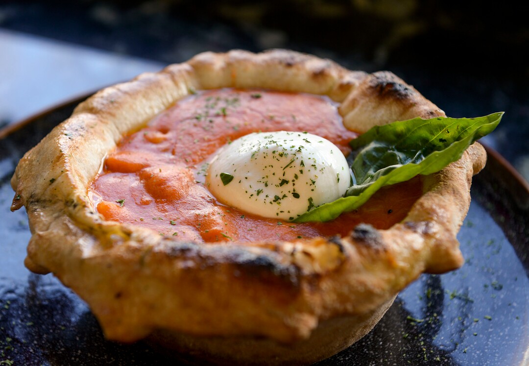 (Leah Hogsten  |  The Salt Lake Tribune) Gnocci alla Sorrentina with tomato sauce, mozzarella, burrata cheese, served in a pizza bowl, $18 at Osteria Amore, serving traditional flavors of Italy with a modern spin, Jan. 10, 2020.