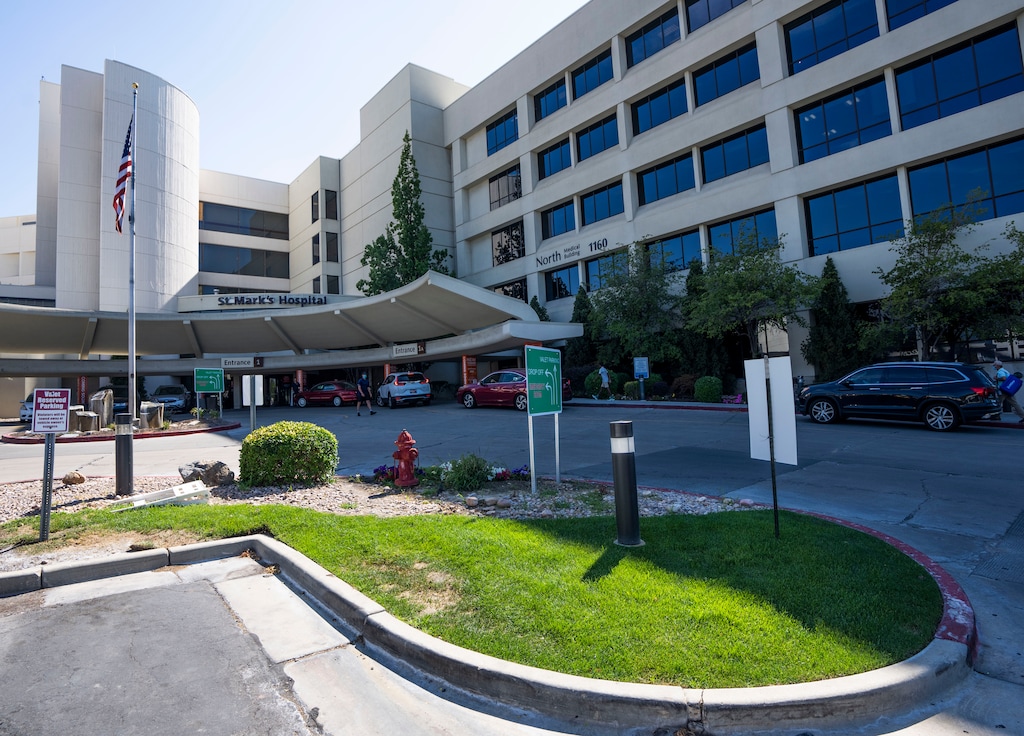 (Rick Egan | The Salt Lake Tribune) St. Marks Hospital, on Wednesday, Aug. 11, 2021.