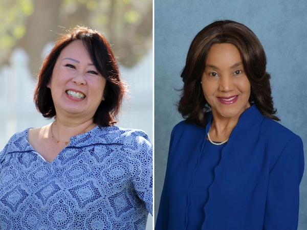 (Campaign photos) Karen Kwan, left, and Deidre Tyler, candidates for the 2026 Senate District 12 election.