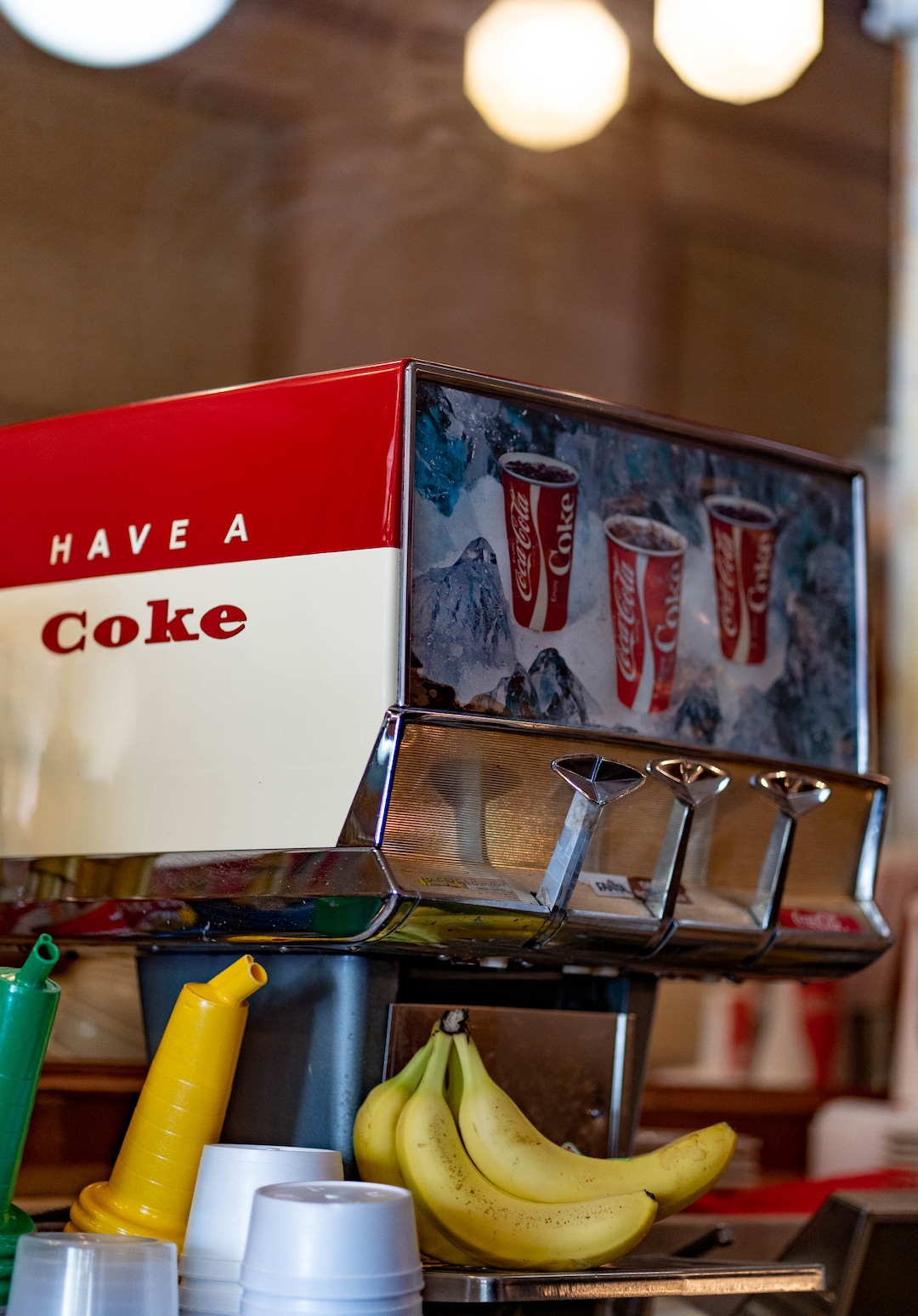 (Francisco Kjolseth | The Salt Lake Tribune) The old soda fountain may not be in use anymore but it still adds a touch of nostalgia of the beginnings of the Idle Isle Cafe in Brigham City which is turning 100 this month. The restaurant has been in its current location since May 1, 1921 — making it one of Utah's continuously operating restaurant.