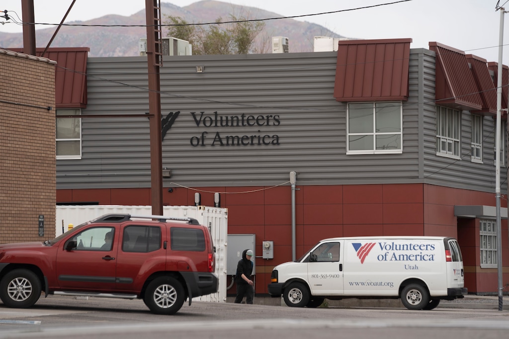 (Rick Egan | The Salt Lake Tribune) Volunteers of America detoxification center on Brooklyn Avenue on Tuesday, Oct. 5, 2021.
