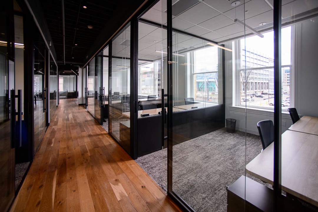 (Trent Nelson | The Salt Lake Tribune)  CommonGrounds Workplace in Salt Lake City on Friday March 22, 2019. Downtown Salt Lake City's historic Orpheum Theatre has seen a multi-million dollar renovation and will now house Utah's first CommonGrounds Workplace, a San Diego-based provider of coworking spaces.
