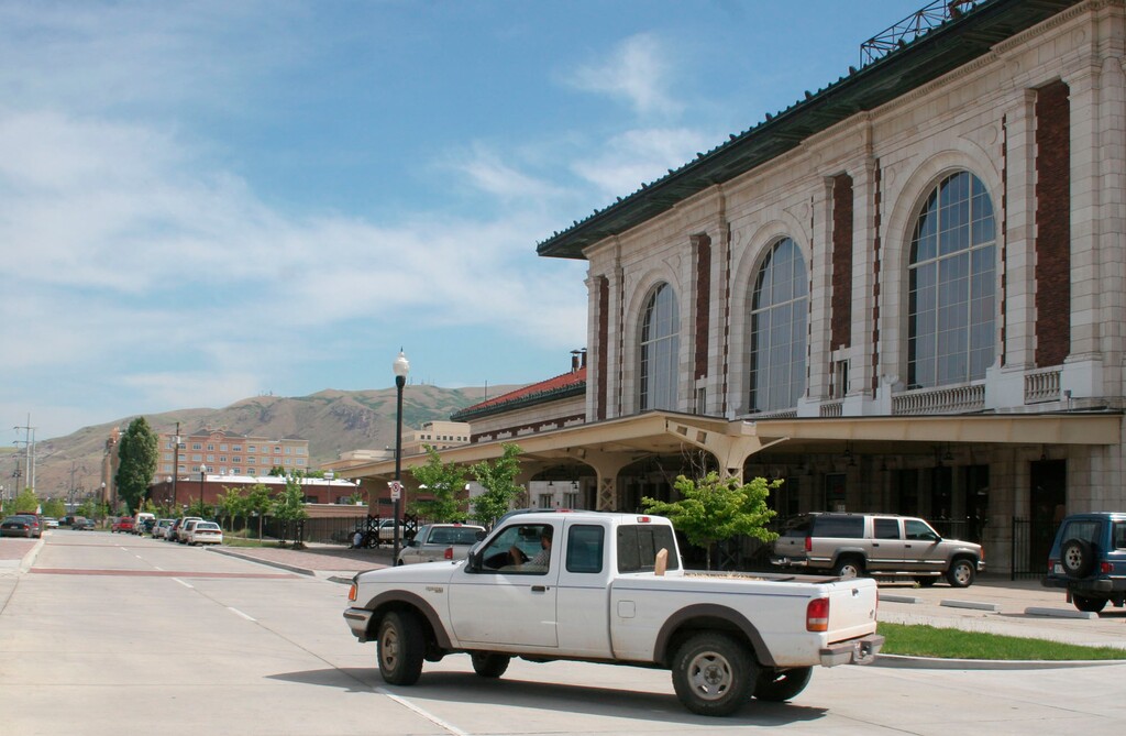 |  Tribune File PhotoDenver & Rio Grande Depot was built in 1910 for $750,000. It currently, June 15, 2005, houses an Amtrak station as well as the Utah State Historical Society and the Rio Grande Cafe, both of which face 500 West.