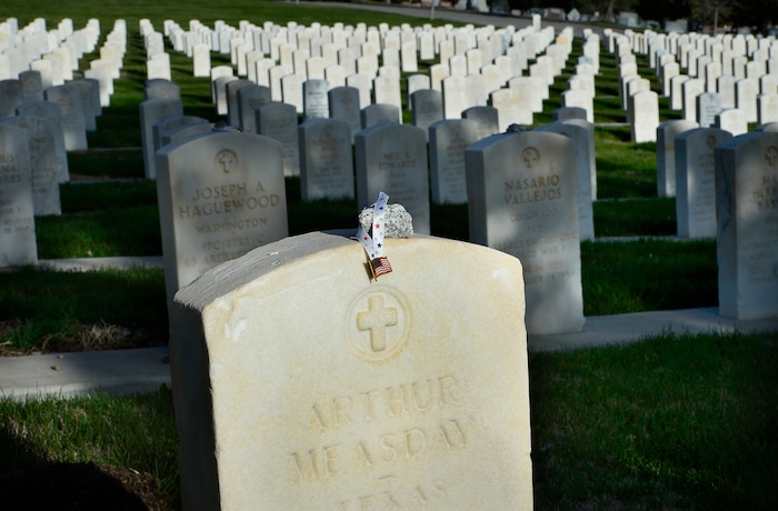 (Scott Sommerdorf | The Salt Lake Tribune)
The Salt Lake City Cemetery, Friday, April 13, 2018. The cemetery is historic, beloved by relatives, neighbors, nature and recreation lovers -- and needs about $27 million in repairs, improvements and financial aid. The city is reviewing a master plan to make fixes and improvements. 
