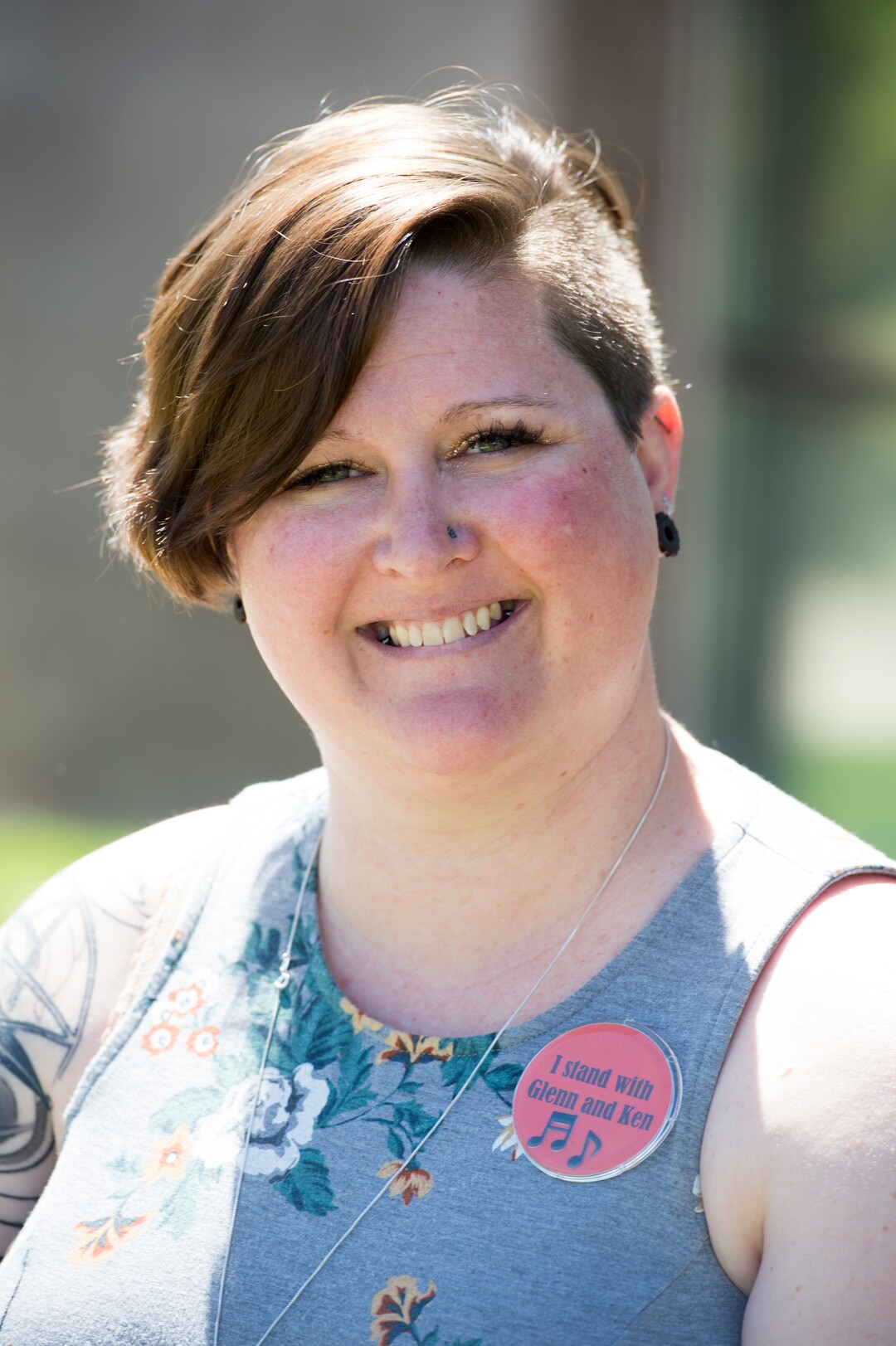 (Rick Egan  |  The Salt Lake Tribune)   Dixie State University student Gwyn Gable has spoken out against the way the university has handled the termination of Ken Peterson, and feels he should be reinstated. Friday, April 6, 2018.
