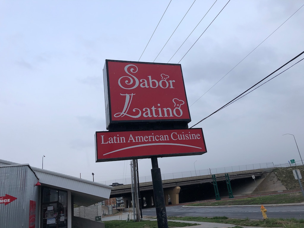 (Kolbie Peterson | The Salt Lake Tribune) The outside of Sabor Latino, photographed on Saturday, March 30, 2024.